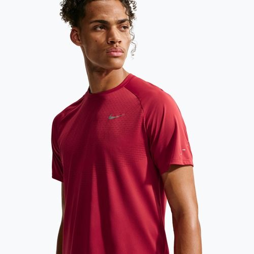 Vyriški bėgimo marškinėliai Nike Stride tough red
