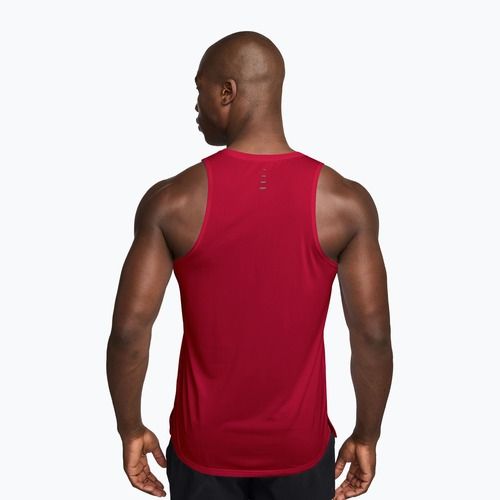 Vyriški bėgimo marškinėliai Nike Stride tough red