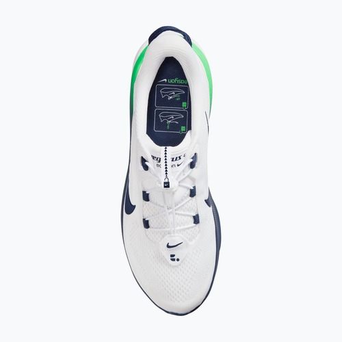 Vyriški bėgimo batai Nike Pegasus 42 EasyOn white/green spark/midnight navy