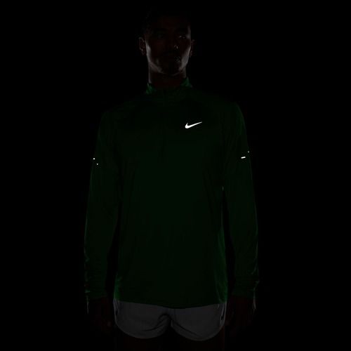Vyriškas bėgimo džemperis Nike Stride 1/4 Zip Dri-Fit green spark
