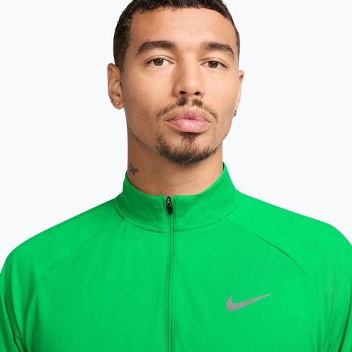 Vyriškas bėgimo džemperis Nike Stride 1/4 Zip Dri-Fit green spark