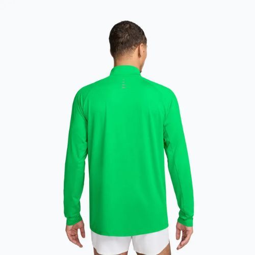 Vyriškas bėgimo džemperis Nike Stride 1/4 Zip Dri-Fit green spark