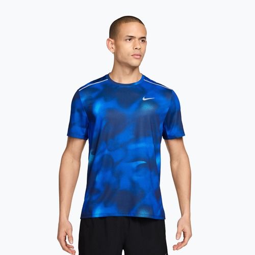 Vyriški bėgimo marškinėliai Nike Miler midnight navy