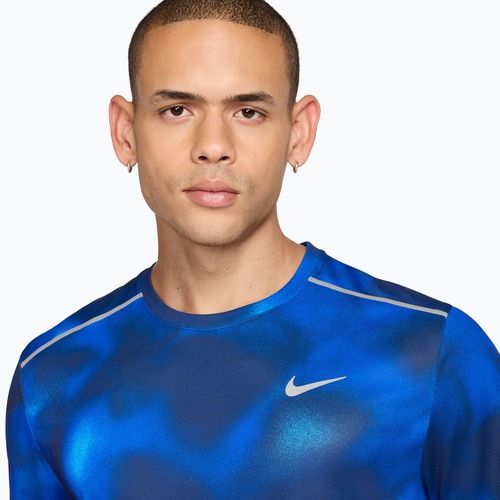 Vyriški bėgimo marškinėliai Nike Miler midnight navy