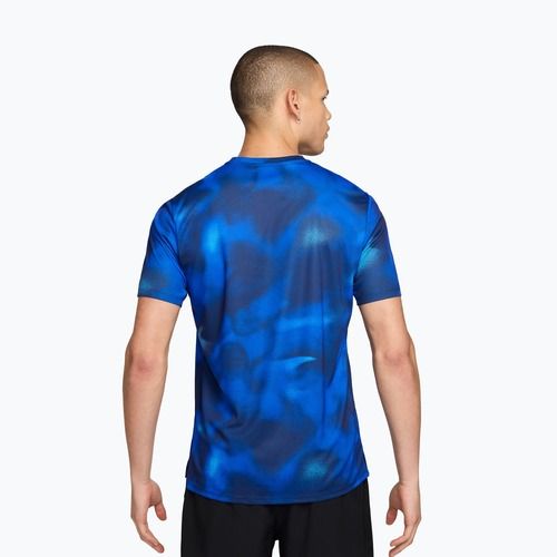 Vyriški bėgimo marškinėliai Nike Miler midnight navy