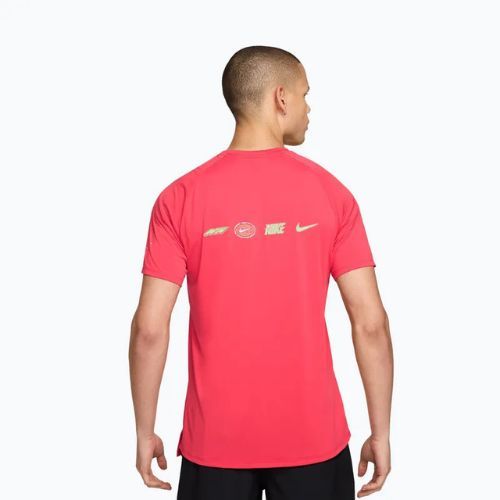 Vyriški bėgimo marškinėliai Nike Stride fusion red