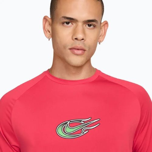 Vyriški bėgimo marškinėliai Nike Stride fusion red