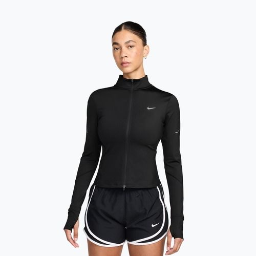 Moteriškas bėgimo džemperis Nike Swift Dri-Fit Full Zip black