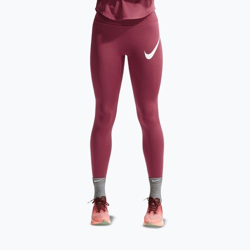 Moteriškos tamprės Nike Tempo Swoosh Run pink smoke/white