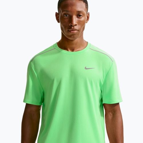 Vyriški bėgimo marškinėliai Nike Miler Dri-Fit UV illusion green