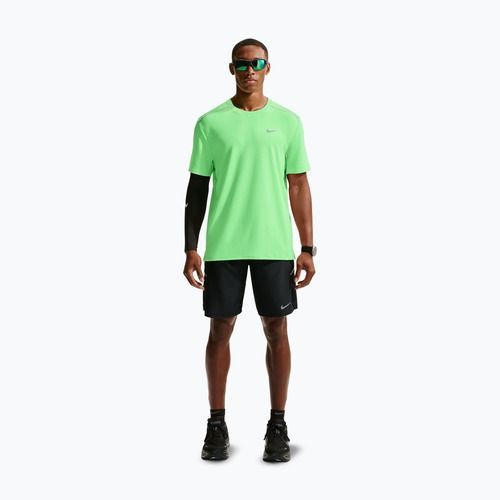 Vyriški bėgimo marškinėliai Nike Miler Dri-Fit UV illusion green