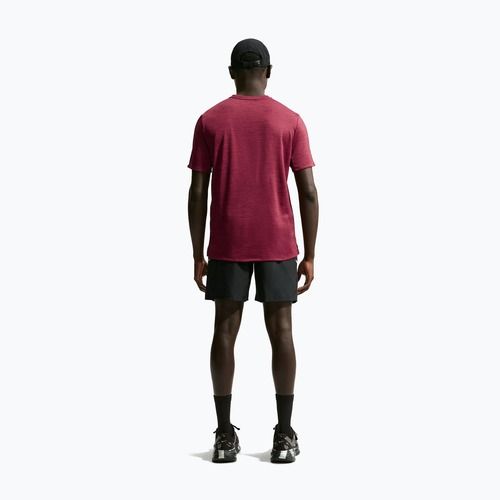 Vyriški bėgimo marškinėliai Nike Miler Dri-Fit UV tough red/mystic dates