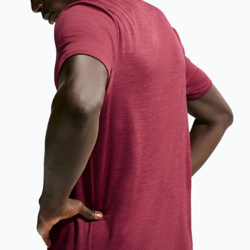 Vyriški bėgimo marškinėliai Nike Miler Dri-Fit UV tough red/mystic dates
