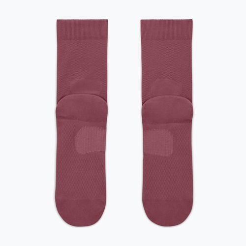 Kojinės Nike Run Midweight Crew pink smoke/pink rise/white