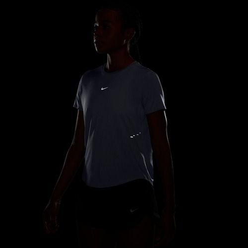 Moteriški bėgimo marškinėliai Nike Swift Aero-Fit aluminum/pure platinum