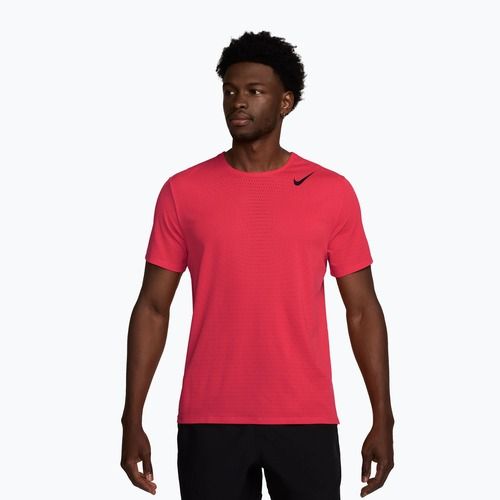 Vyriški bėgimo marškinėliai Nike AeroSwift fusion red/black