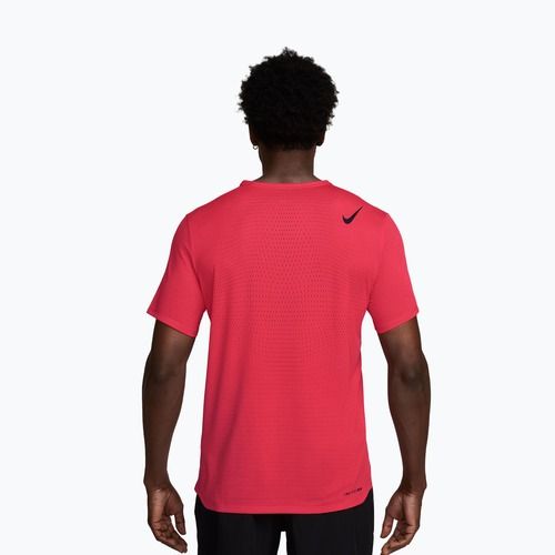 Vyriški bėgimo marškinėliai Nike AeroSwift fusion red/black