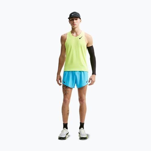 Vyriški bėgimo šortai Nike AeroSwift light current blue/black