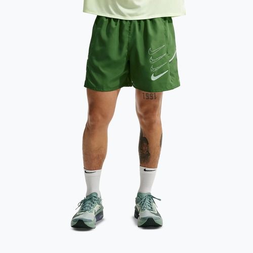 Vyriški bėgimo šortai Nike Miler forest green