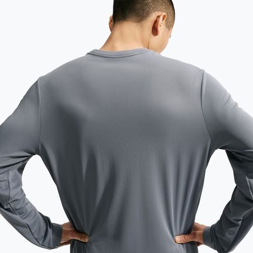 Vyriški bėgimo marškinėliai su ilgomis rankovėmis Nike Miler Dri-Fit UV smoke grey