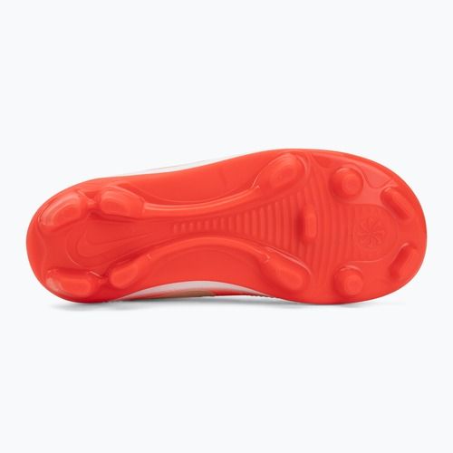 Vaikiški futbolo bateliai Nike Jr. Tiempo Maestro Club White/Bright Crimson/Blur