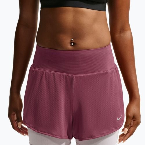Moteriški bėgimo šortai Nike Flow pink smoke