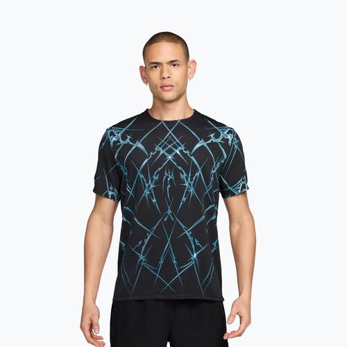 Vyriški bėgimo marškinėliai Nike AeroSwift black/white