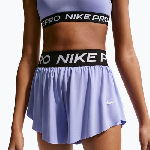 Vaikiški šortai Nike Pro Dri-Fit 2in1 light thistle/black/white