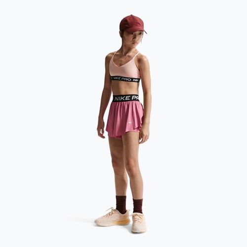Vaikiški šortai Nike Pro Dri-Fit 2in1 peony/black/white