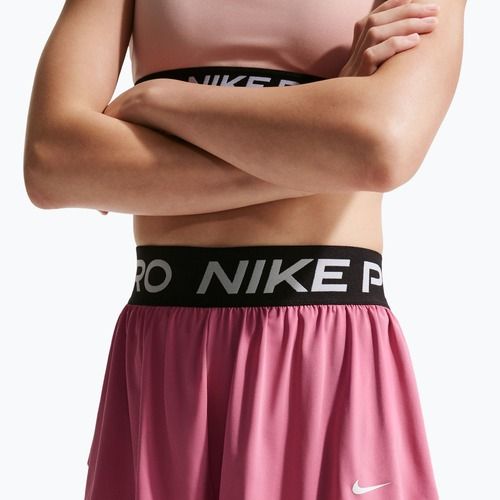 Vaikiški šortai Nike Pro Dri-Fit 2in1 peony/black/white