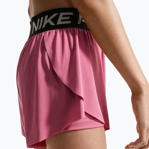 Vaikiški šortai Nike Pro Dri-Fit 2in1 peony/black/white