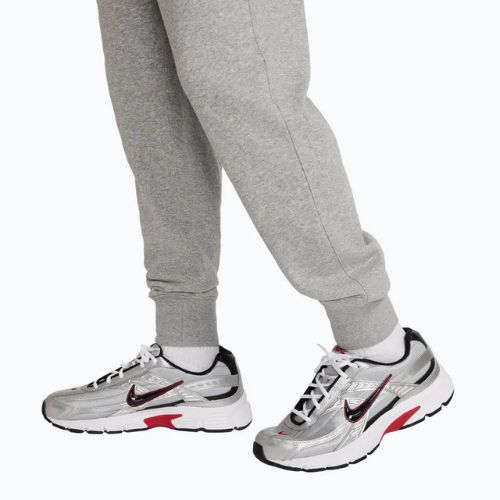Vyriškos kelnės Nike Club French Terry Joggers dark grey heather/light smoke grey/white