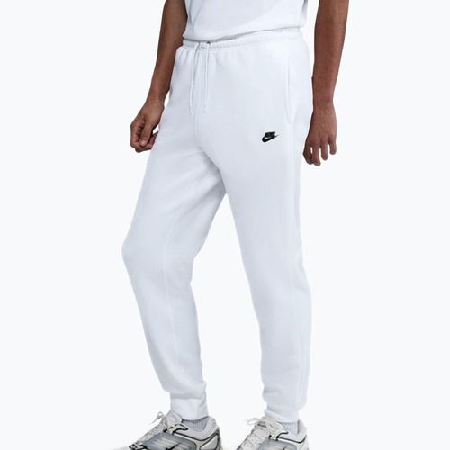 Vyriškos kelnės Nike Club Jogger white/white/black