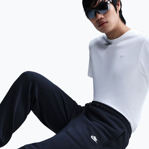 Vyriškos kelnės Nike Club Jogger obsidian/obsidian/white