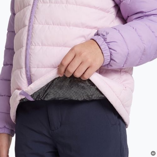 Vaikiška šilta striukė KADVA Snoway JRG violetinė