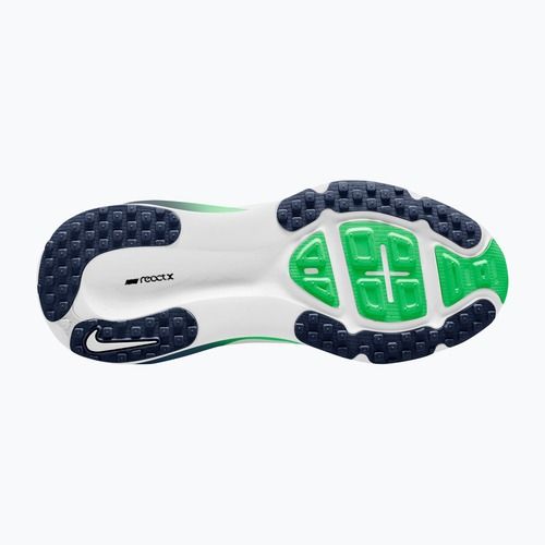 Bėgimo bateliai Nike Vomero 18 white/green spark/midnight navy