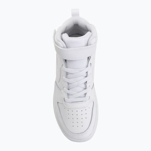 Vaikiški batai Nike Court Borough Mid 2 white/white/white
