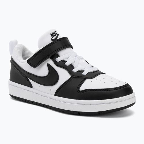 Vaikiški batai Nike Court Borough Low Recraft white/black