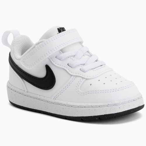 Vaikiški batai Nike Court Borough Low Recraft white/black