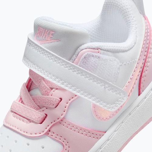 Vaikiški batai Nike Court Borough Low Recraft white/pink foam