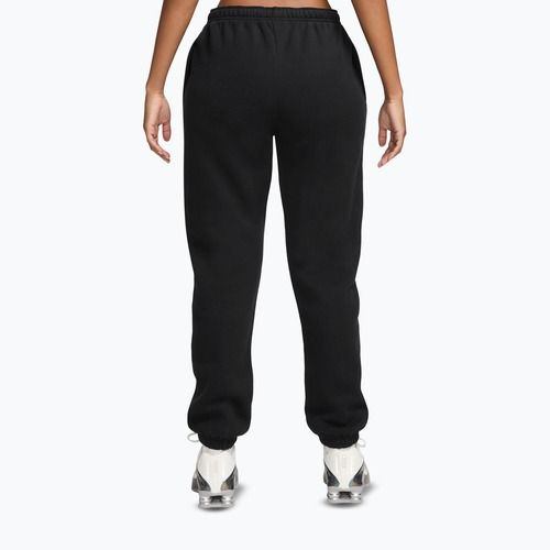 Moteriškos kelnės Nike Studio Fleece total black/sail