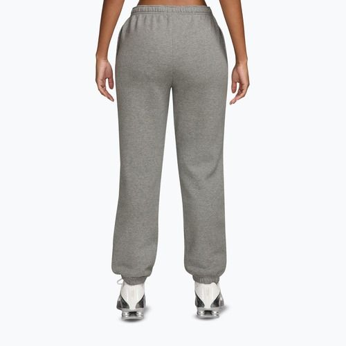 Moteriškos kelnės Nike Studio Fleece dark grey heather/sail