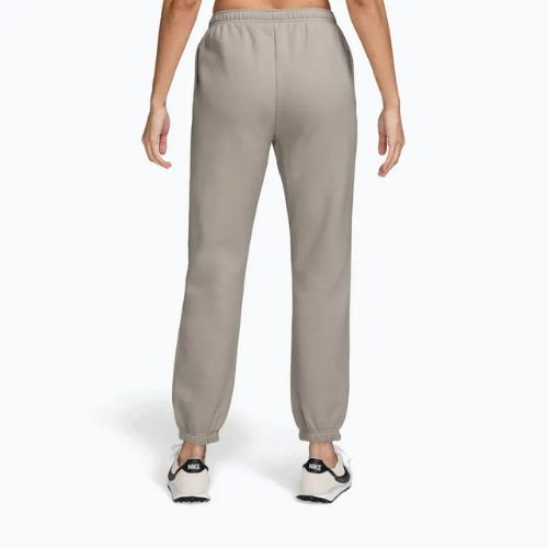 Moteriškos kelnės Nike Studio Fleece cream li/sail