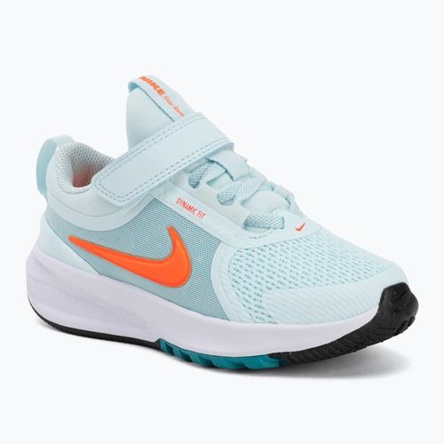 Vaikiški batai Nike Star Runner 5 glacier blue/energy/black/total orange