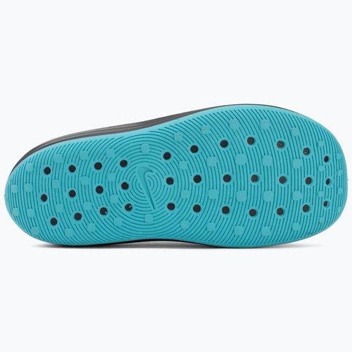 Vyriškos šlepetės Nike ReactX Rejuven8 black/gamma blue/metallic silver