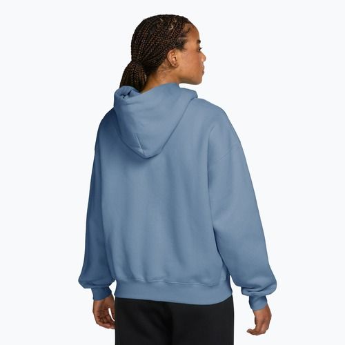 Moteriškas džemperis Nike Studio Fleece Medium Weight Oversized Full Zip work blue/sail