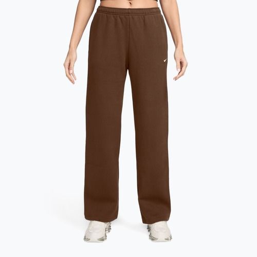 Moteriškos kelnės Nike Studio Fleece cacao wow/sail