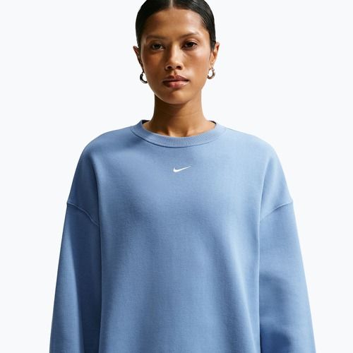 Moteriškas džemperis Nike Studio Fleece Medium Weight work blue/sail