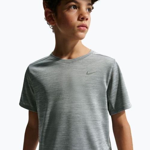Vaikiški marškinėliai Nike Miler smoke grey/heather