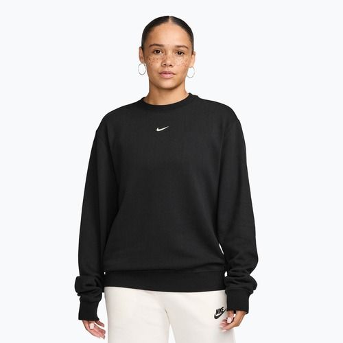 Moteriškas džemperis Nike Studio Fleece Lightweight total black/sail